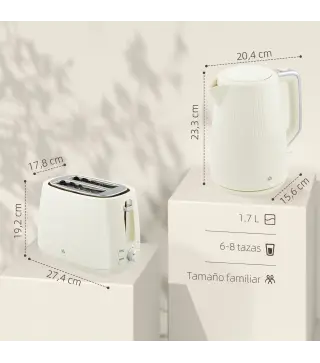 Tostador y Hervidor
