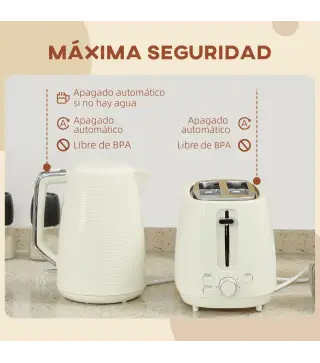 Tostador y Hervidor