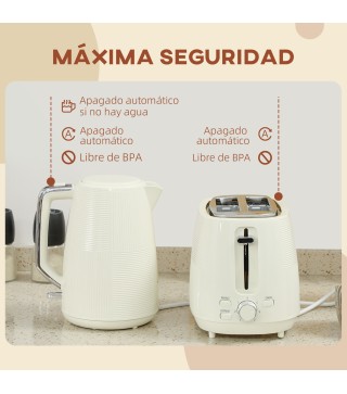 Tostador y Hervidor
