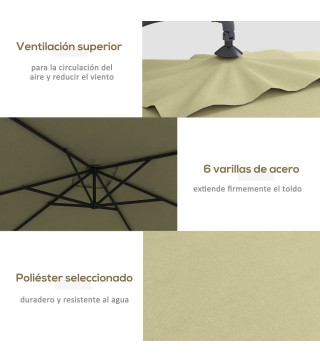 Parasol Excéntrico
