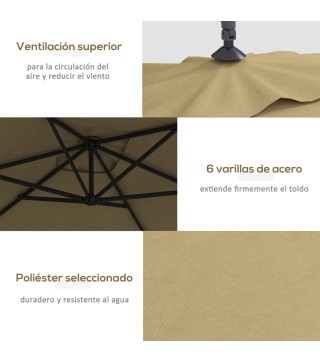 Parasol Excéntrico