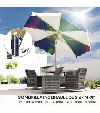 Sombrilla de Jardín