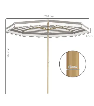 Sombrilla de Jardín