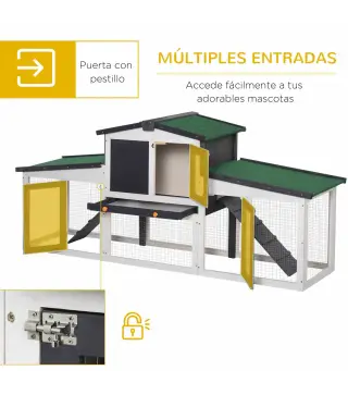 Conejera para Exterior