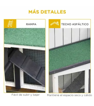 Conejera para Exterior