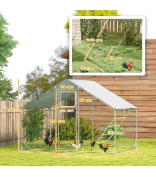 Gallinero para Exterior