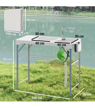 Mesa Plegable Camping