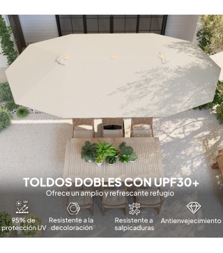Sombrilla Doble