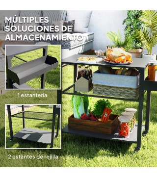 Carrito de Parrilla