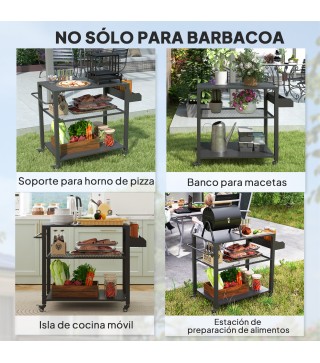 Carrito de Parrilla
