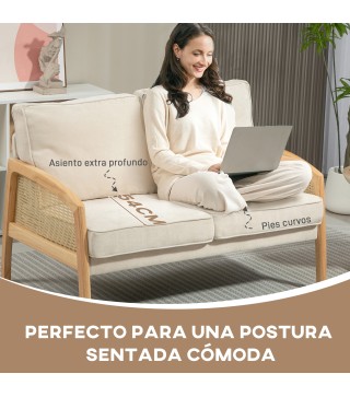 Sofá Dos Plazas