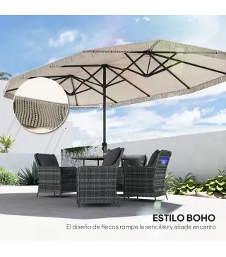 Sombrilla Doble