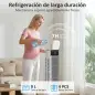Climatizador Evaporativo de Torre 3 en 1 con Depósito de 9 L Oscilación 48° 3 Velocidades 3 Modos Temporizador Blanco