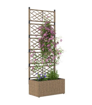 Jardinera de Ratán