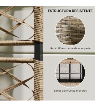 Jardinera de Ratán