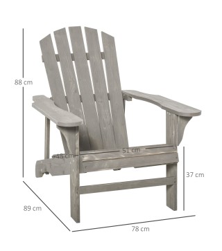 Silla Adirondack