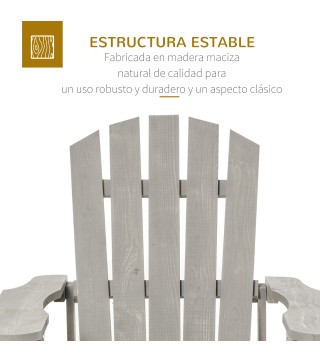 Silla Adirondack