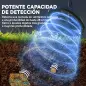 Detector de Metales con Batería 5 Modos de Uso IP68 y Pantalla Retroiluminada Chip DSP 28x21x48-130 cm Gris Oscuro Detector de Metales con Batería 5 Modos de Uso IP68 y Pantalla Retroiluminada Chip DSP 28x21x48-130 cm Gris Oscuro