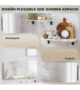 Mesas Plegables Pared