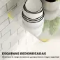 Juego de 2 Mesas Plegables de Pared, Escritorios Flotantes para Cocina Comedor, 80x40x16,5cm 60x30x11,5cm Blanco Brillo
