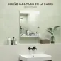 Espejo de Baño de Pared con Estante Abierto Espejo para Entrada Pasillo 50x12x60 cm Blanco Espejo de Baño de Pared con Estante Abierto Espejo para Entrada Pasillo 50x12x60 cm Blanco