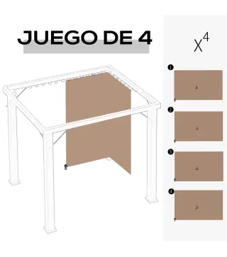 Laterales para Carpa