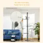 Árbol Rascador para Gatos de Suelo a Techo Torre para Gatos con Altura Ajustable 43x27x228-260 cm Gris Árbol Rascador para Gatos de Suelo a Techo Torre para Gatos con Altura Ajustable 43x27x228-260 cm Gris