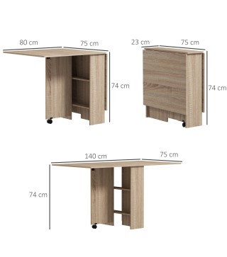 Mesa Plegable Cocina