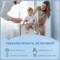 Tobogán Infantil para Niños de 18-36 Meses con 3 Escalones Antideslizantes para Interior Exterior 157x46,5x80 cm Gris