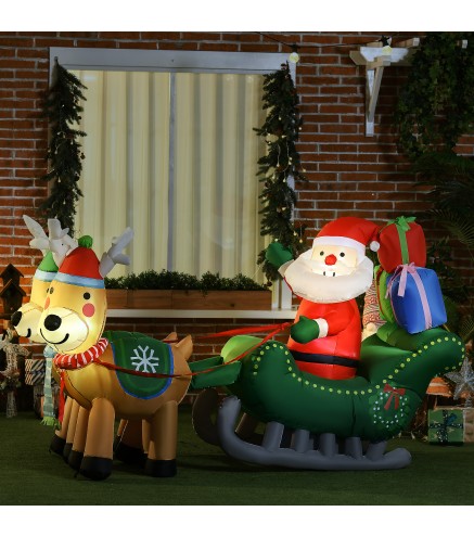 Decoración Inflable de Navidad