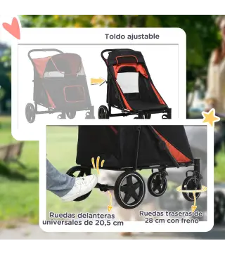 Cochecito para Mascotas