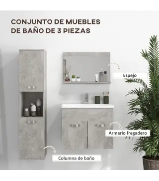 Conjunto de Muebles de Baño