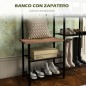 Perchero con Zapatero Perchero con Zapatero