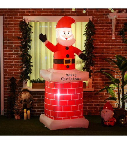 Papá Noel Inflable