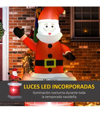 Papá Noel Inflable