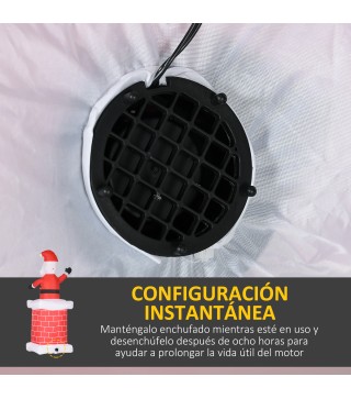 Papá Noel Inflable