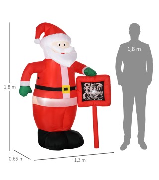 Papá Noel Inchable