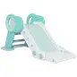 Tobogán para Niños Plegable Tobogán Infantil para Niños de 18-36 Meses con 3 Peldaños Antideslizantes 120x53x53cm Verde