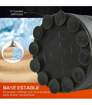 Saco de Boxeo de Pie para Adultos 170cm Altura Ajustable en 3 Niveles Punching Ball con Base Negro