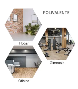 Soporte Barras Pesas de Acero con Altura Ajustable en 12 Niveles Carga Máx. 150 kg 52x48x105-160 cm Blanco