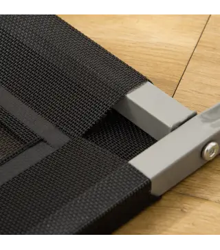 Cama Elevada para Perros Gatos Transpirable Cama para Mascotas 90x65x20 cm para Dormir Relajar con Marco de Acero para Interior