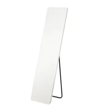 Espejo de Cuerpo Entero con Luz LED 150x40 cm con Iluminación de 3 Colores Función de Memoria Transparente