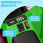 Quad Eléctrico para Niños con Remolque Coche Eléctrico Cuatrimoto para Niños de 18-36 Meses 106x41,5x48,5 cm Verde