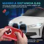 Coche Eléctrico para Niños 37-72 Meses Autorización BMW I4 con Control Remoto y Cinturón de Seguridad 115x67x45cm Blanco