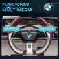 Coche Eléctrico para Niños 37-72 Meses Autorización BMW I4 con Control Remoto y Cinturón de Seguridad 115x67x45cm Blanco