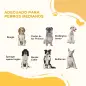 Valla para Mascotas de Acero Plegable con 3 Paneles Doble Cerradura y Función de Bloqueo Auxiliar 206x90 cm Blanco