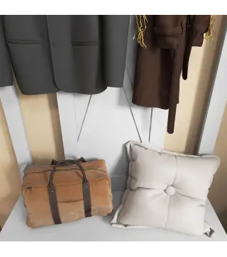 Perchero con Zapatero