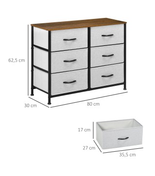 Cajonera de Tela