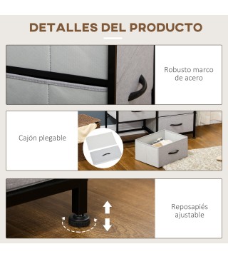 Cajonera de Tela