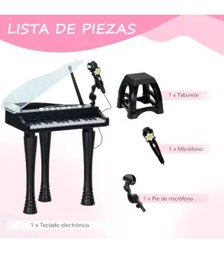 Piano Electrónico Infantil